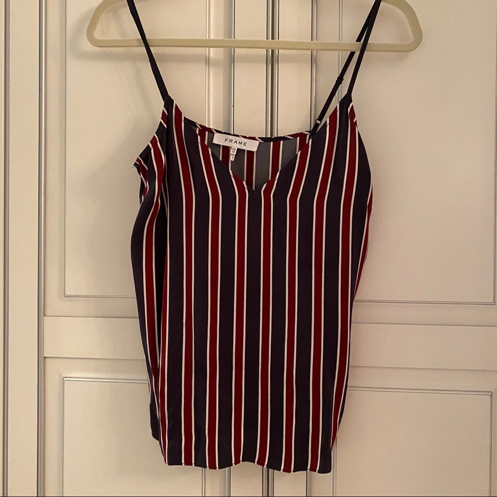 FRAME NWOT silk tank XS